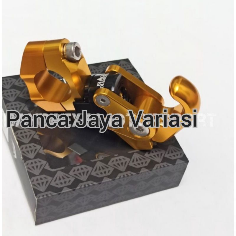 Hook Adjustable Gantungan Barang Black Diamond Original for Honda PCX 150-ADV 150- PCX 160