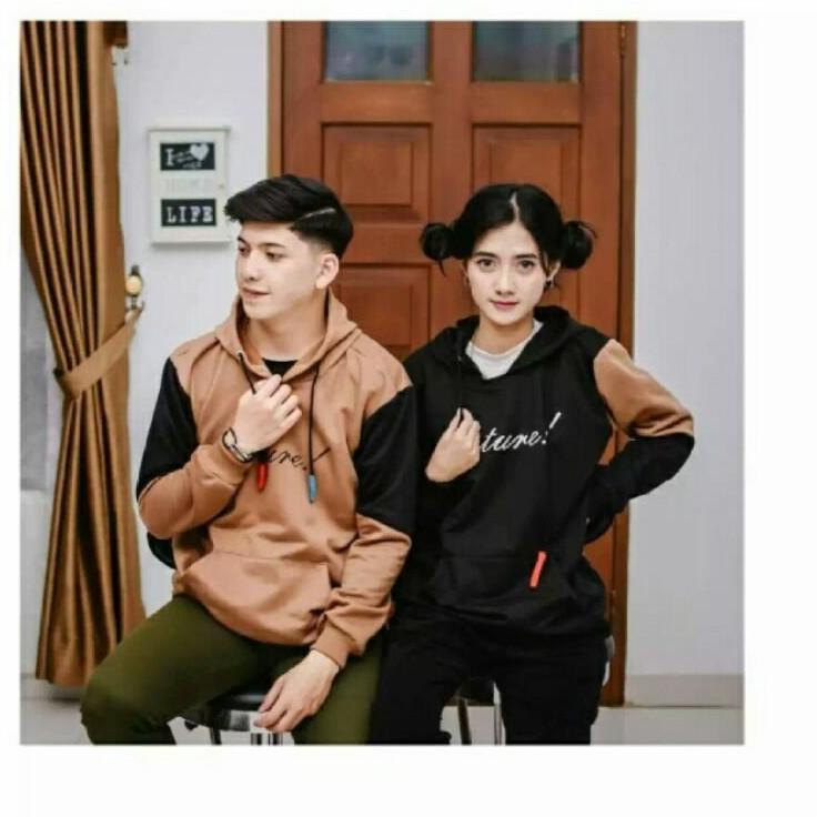 Stok terbaru Tmr82 jaket couple (harga per1jaket)sweater future/jaket couple pasangan  2021/sweater 