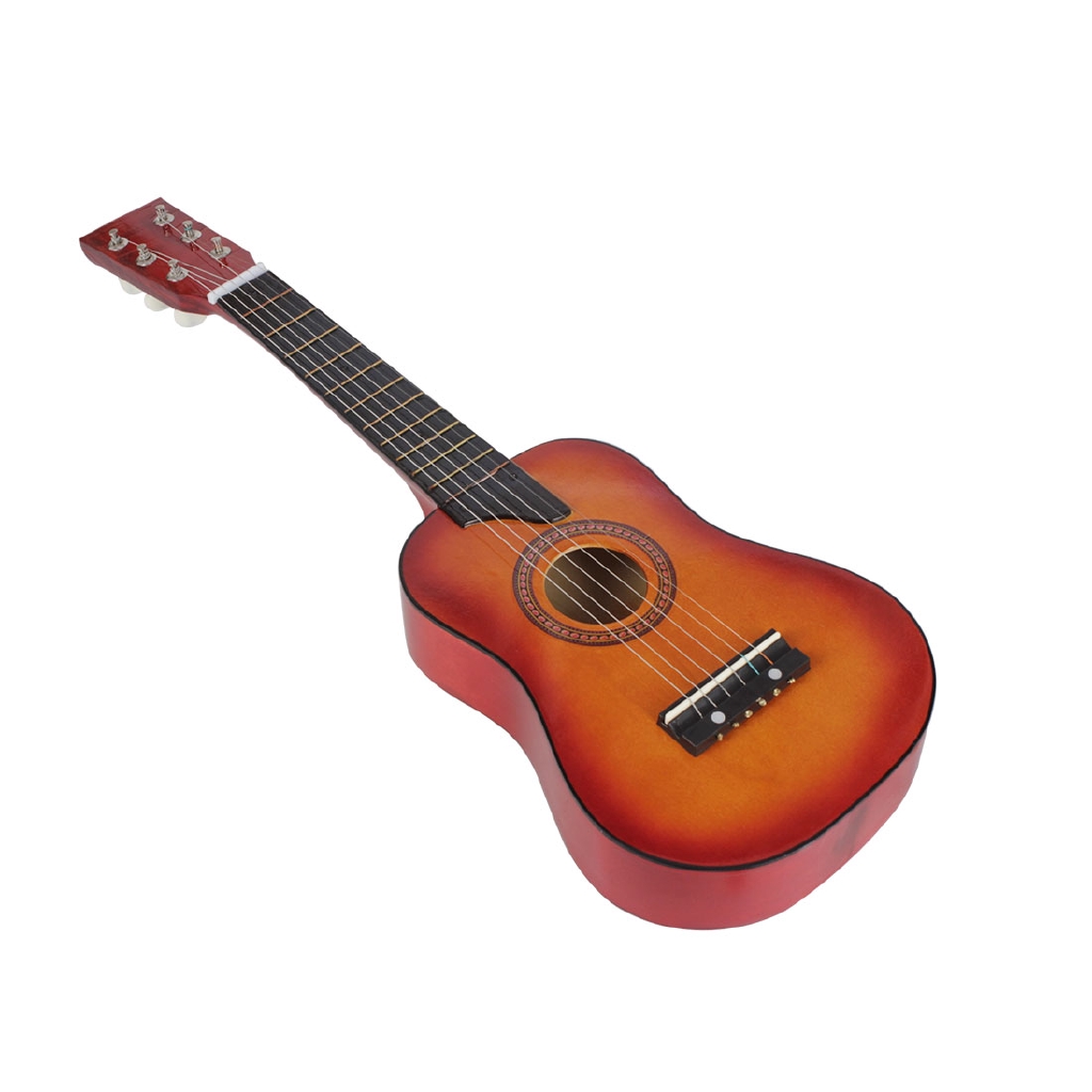 Gitar Akustik Basswood 25 Inci Dengan Senar Pick