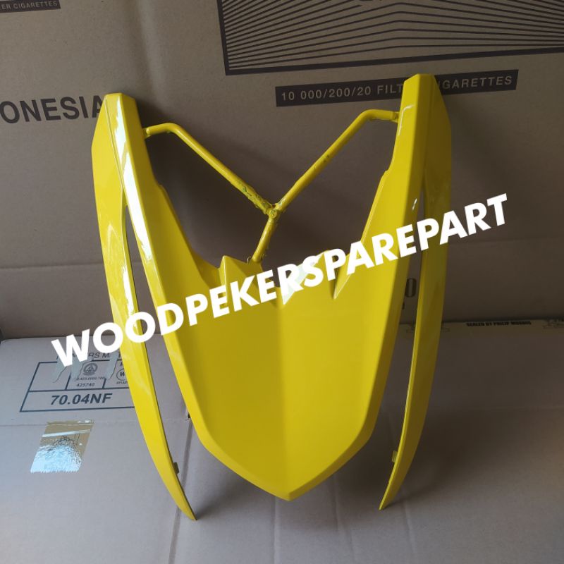 TAMENG KECIL/LIST TAMENG/PANEL KECIL DEPAN MIO M3 KUNING