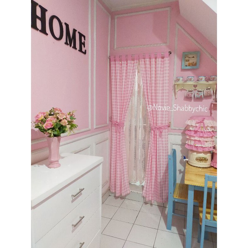 gorden shabby picnic pink