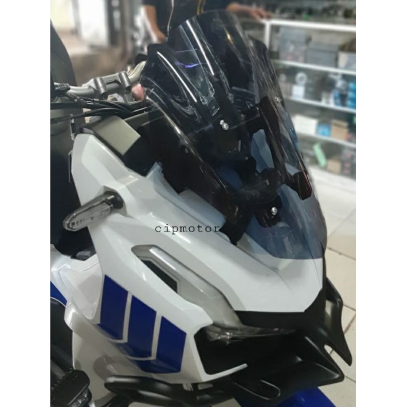 Visor / Windshield honda ADV 150 model carbu Pendek