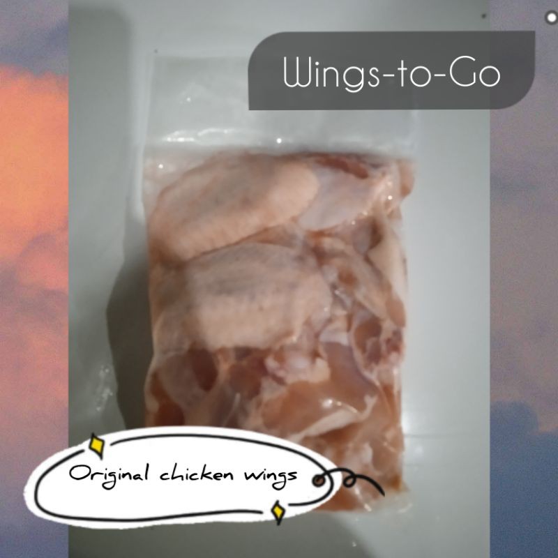 

Wings-to-Go Original Chicken (+/-400gram)