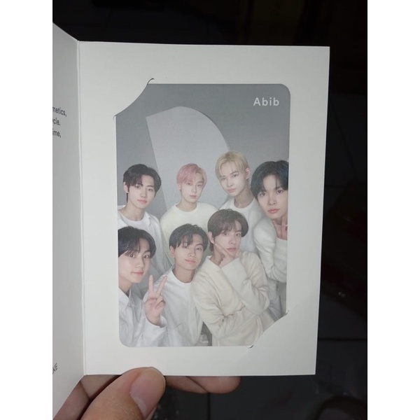enhypen x Abib official photocard