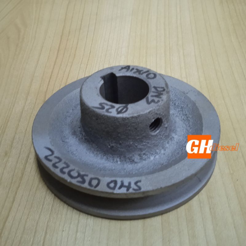 pulley pully Puli jalur cor A1 X 10 cm / 4 inch as 19 mm, 20 mm, 25,4 mm