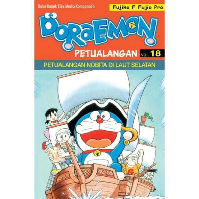 Komik Doraemon Petualangan vol 18 - Petualangan Nobita Di Laut Selatan