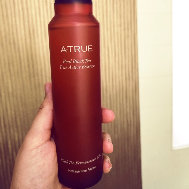 preloved atrue real black tea true active essence