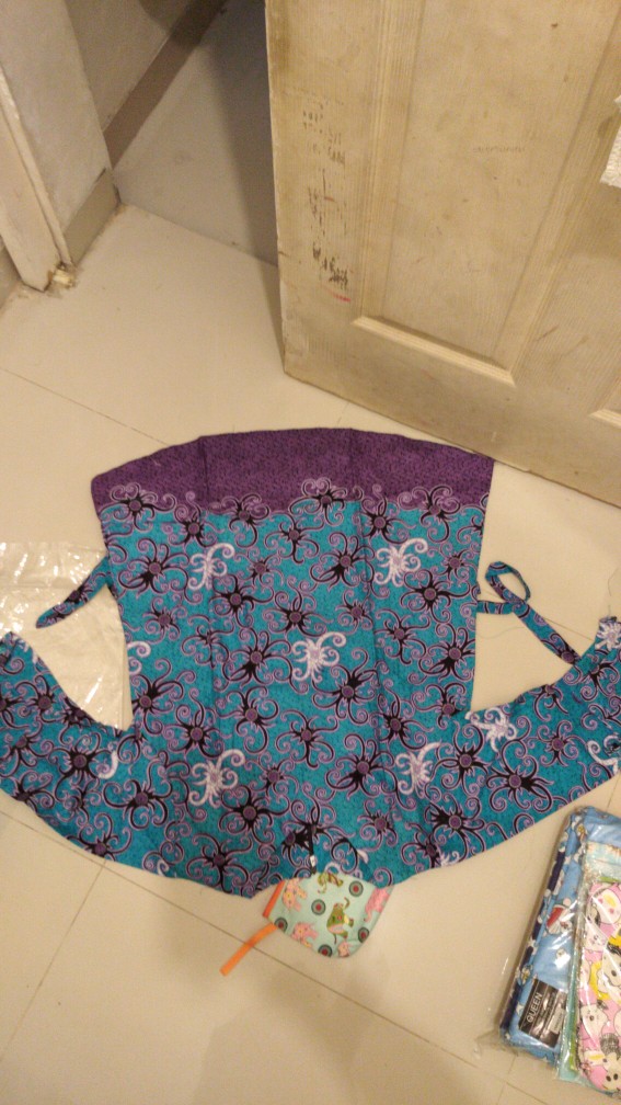 Batik Dolby Dolbi Dobby Doby Tenun Sutra Tulis Katun Atbm Baron Atasan Batik Wanita Sogan Srg308