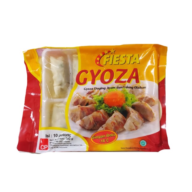 

Fiesta Gyoza Dimsum Ayam Udang isi 10