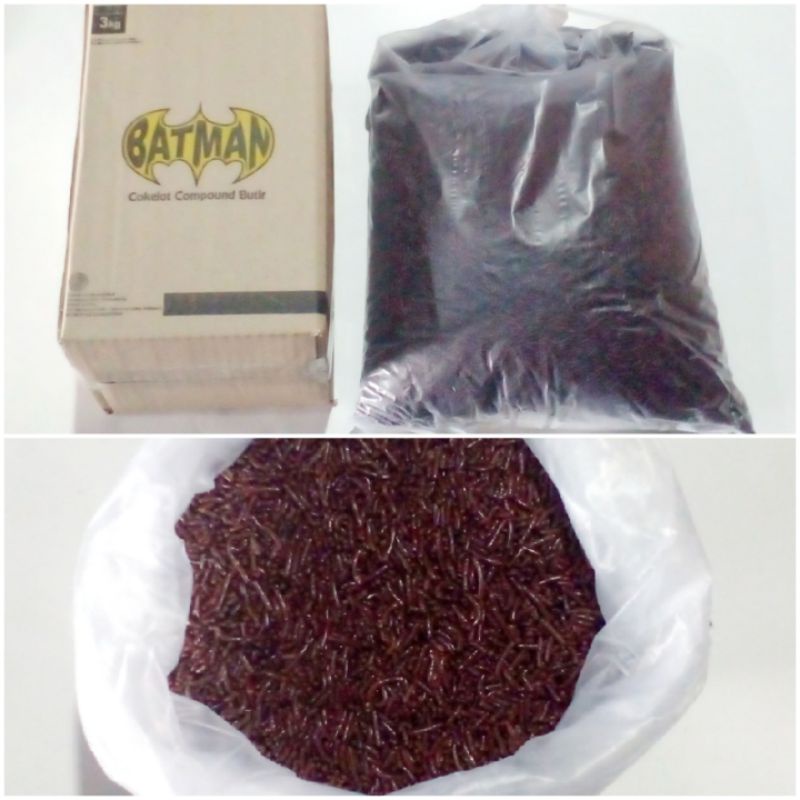 

COKLAT TABUR / MEISES CERES MERK BATMAN COKELAT COMPOUND BUTIR KILOAN