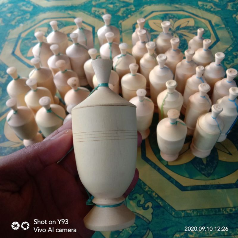 Gelas Tongkat Ali. Cangkir Akar Pasak Bumi Asli Kalimantan