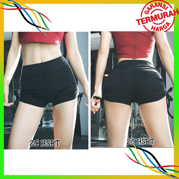 OLAHRAGA CELANA PENDEK SENAM WANITA SEXY ZUMBA GYM YOGA HOTPAN SERUT BAYAR COD