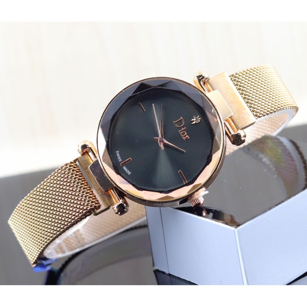 READYY dior rantai magnet water resisten jam wanita
