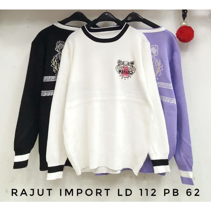 BLOUSE KENZO  RAJUT PREMIUM IMPORT