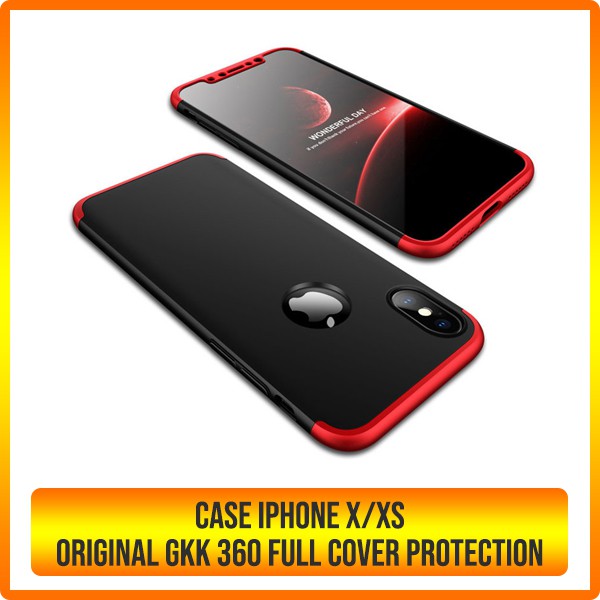 CASE IPHONE X / XS ORIGINAL GKK 360 FULL COVER PROTECTION
