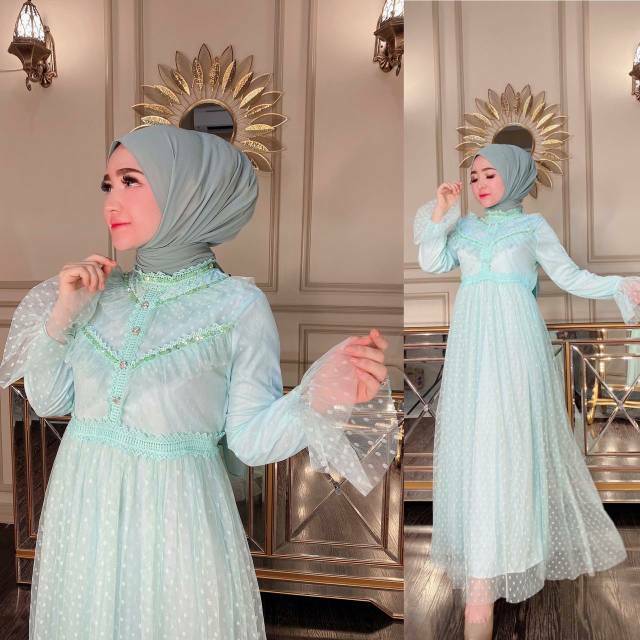 GAMIS TILE SWAROSKY GAMIS TILE TERBARU SHELLASAUKIA ORI BY