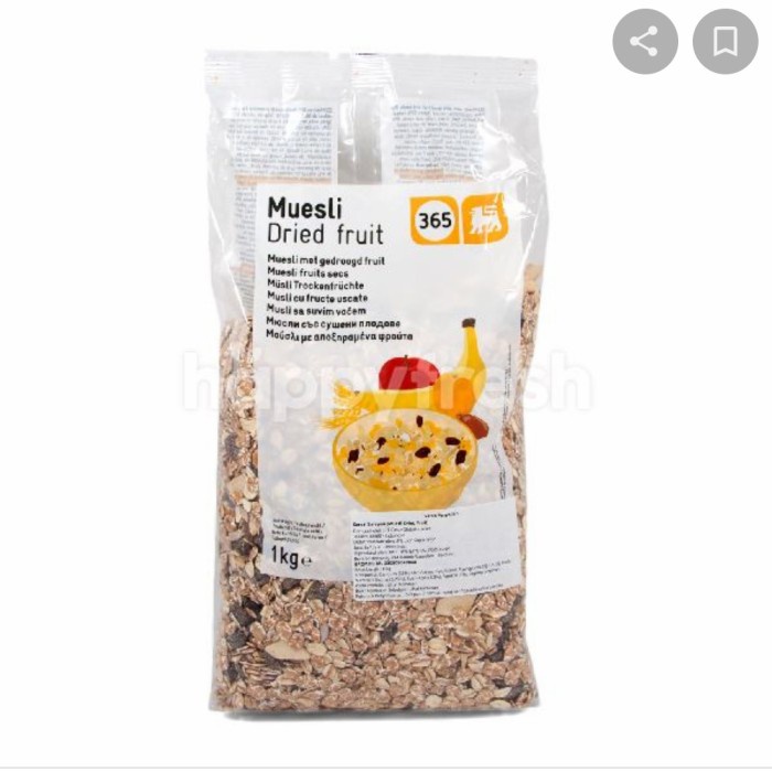 

Buah Kering - 365 Sereal Muesli Buah Kering