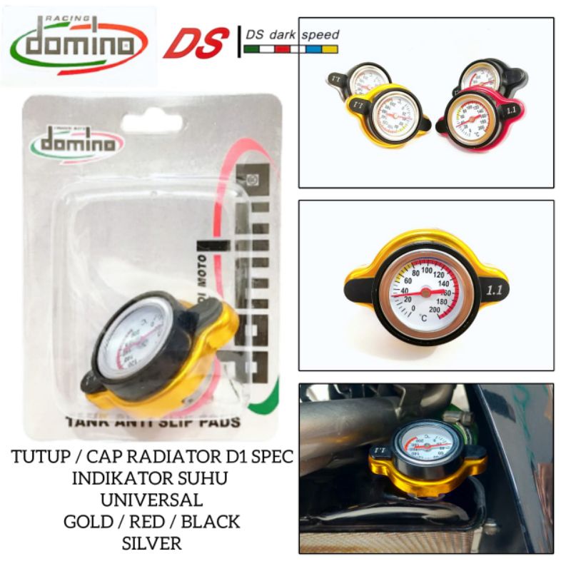 D1 1.1 Tutup Radiator Temperatur Indikator Suhu Universal