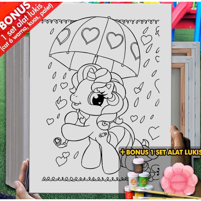 

Kanvas Melukis Anak My Little Pony Luna Princess 30x40 cm MEL1110