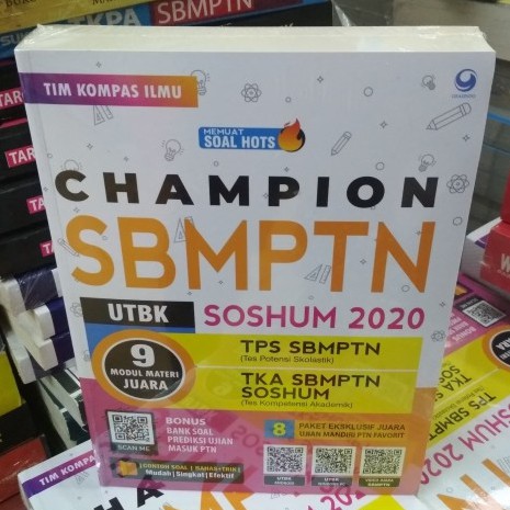 CHAMPION SBMPTN UTBK SOSHUM 2020-2021 // TIM KOMPAS ILMU // GRASINDO