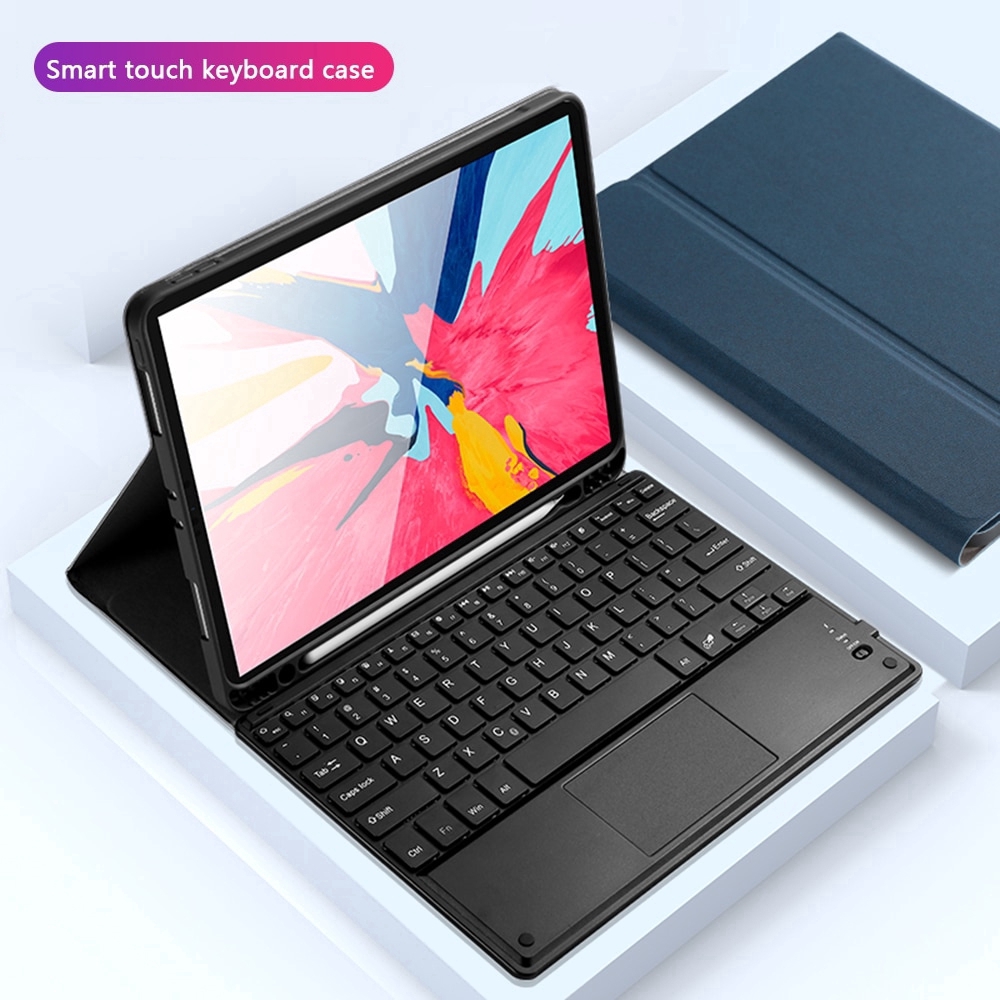 Xumu Magic Magnetic Wireless Bluetooth Touchpad Keyboard Case For Ipad Pro 11 12 9 9 7 6th Gen Air3 10 5 Air 4 4th Gen 10 9 10 2inch 8th Gen Mini 5 17 18 Tablet Trackpad Pen Slot Holder Leather Cover Shopee Indonesia