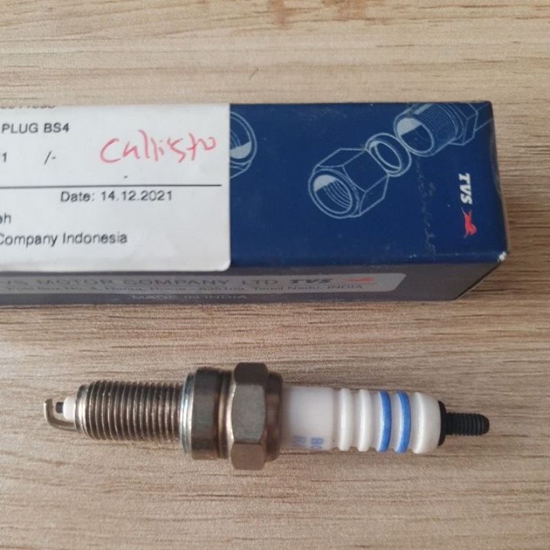 Busi Callisto TVS. Spark Plug