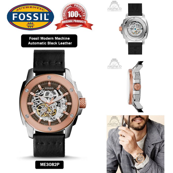 Suplier Jam Tangan Fossil Modern Machine Automatic ME3082 Original