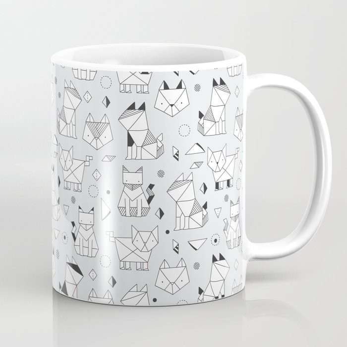 

Mug Gelas Lucu Gambar Origami Cat Kucing