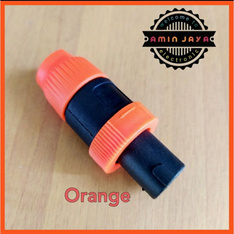 Jack speakon / jack spikon cable canector 4 pin