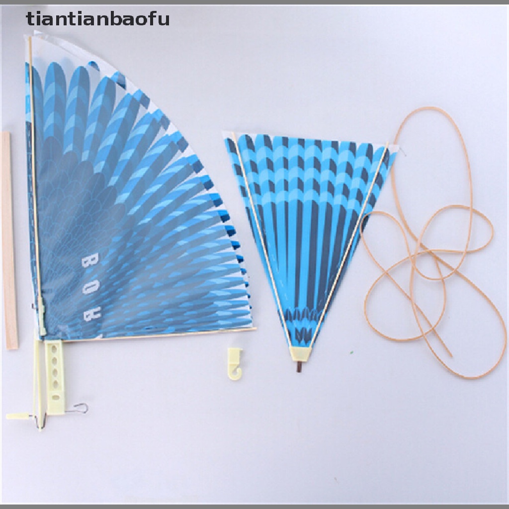 [tiantianbaofu] Rubber Band Power Handmade Birds Models Science Kite Toys Kids Assembly Gift Boutique