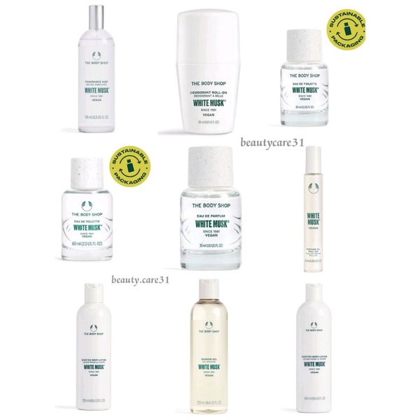 The Body Shop All Variant White Musk New Vegan