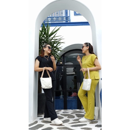 ZOLA ONE SET | ONE SET BABY TERRY KAOS PREMIUM  | ONE SET WANITA KEKINIAN