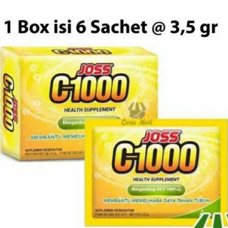 

JOSS C1000 SUPPLEMENT BIX 6x3,5gr