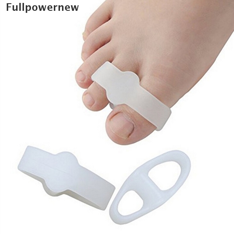 [FULL] 2pcs Silicone Gel Toe Straightener Separator Bunion Corrector Pain Relief