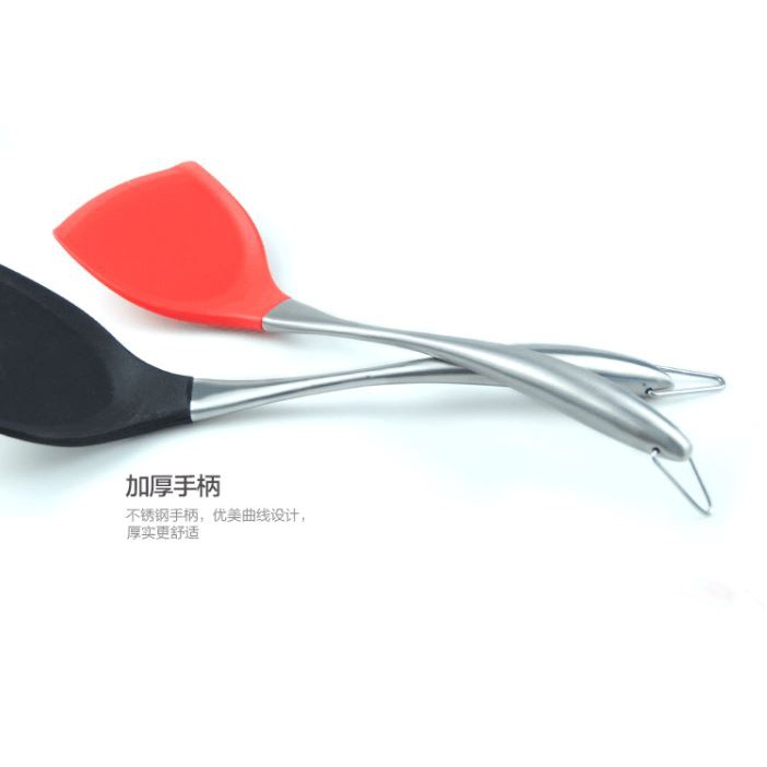 Spatula Silicone Stainless Premium Sodet Sutil Cucutik Food Grade