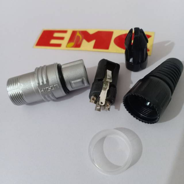 HICON HI-X3CF, Connector Solder XLR Female 3pin