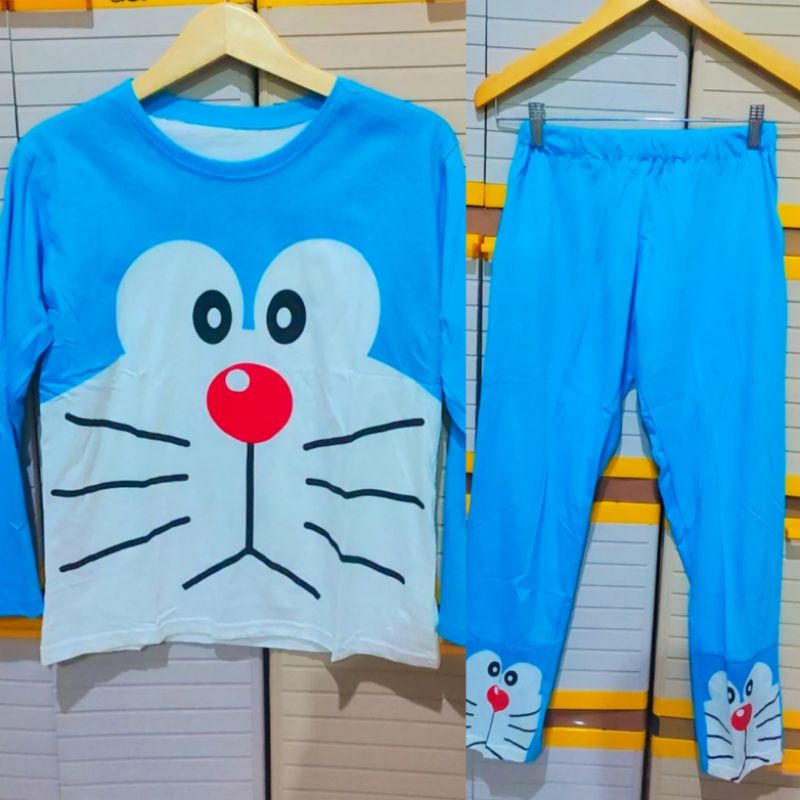 baju tidur doraemon dewasa