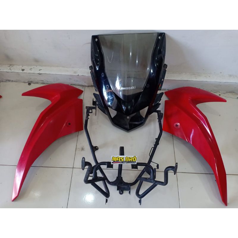 fairing coak body set depan ninja RR new bekas layak pakai