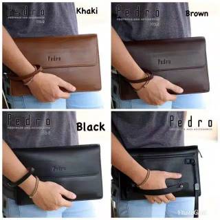 Jual NEW PROMO TAS TANGAN PRIA PEDRO 7713 //HANDBAG PEDRO Indonesia