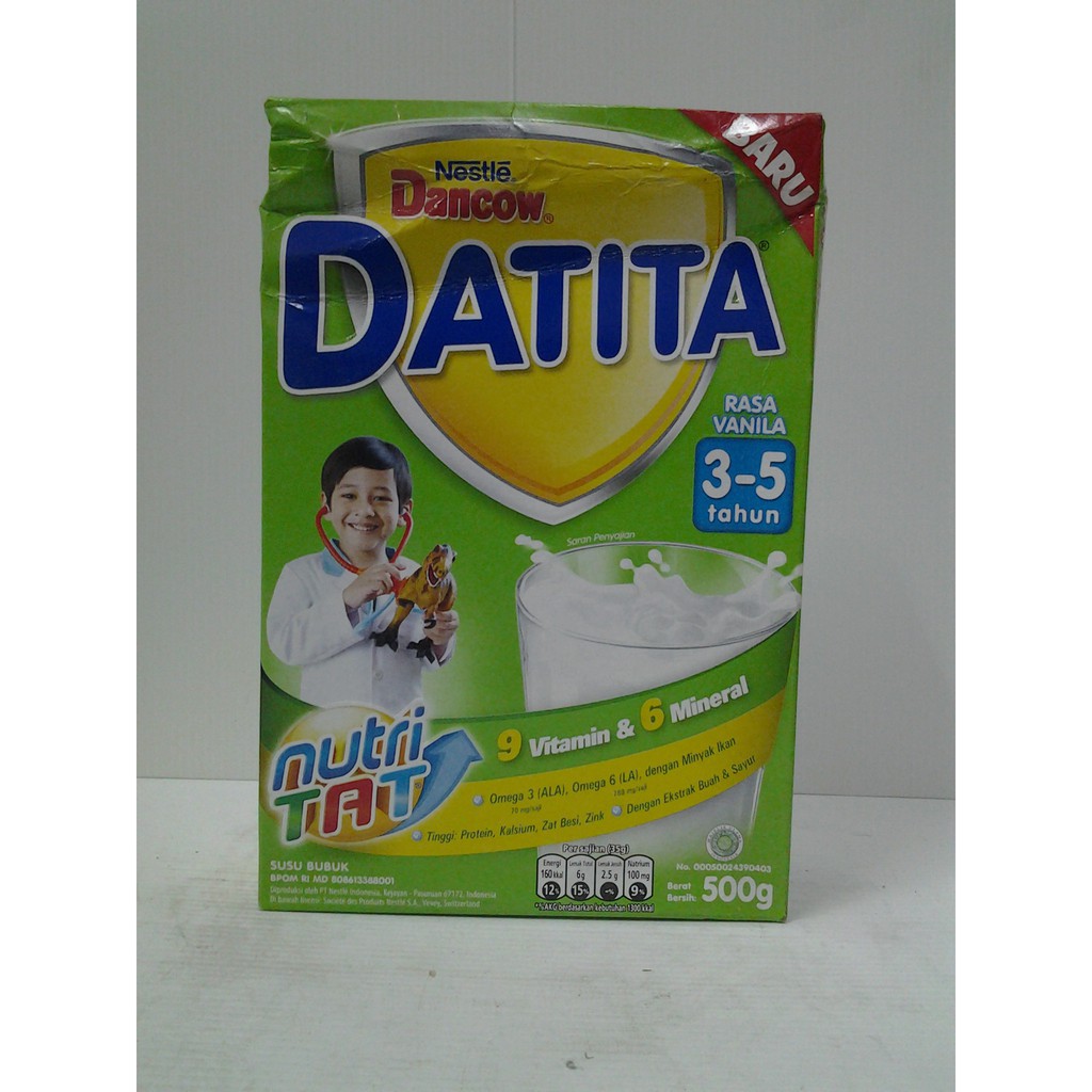 DANCOW DATITA 3+ VANILA 400 GR