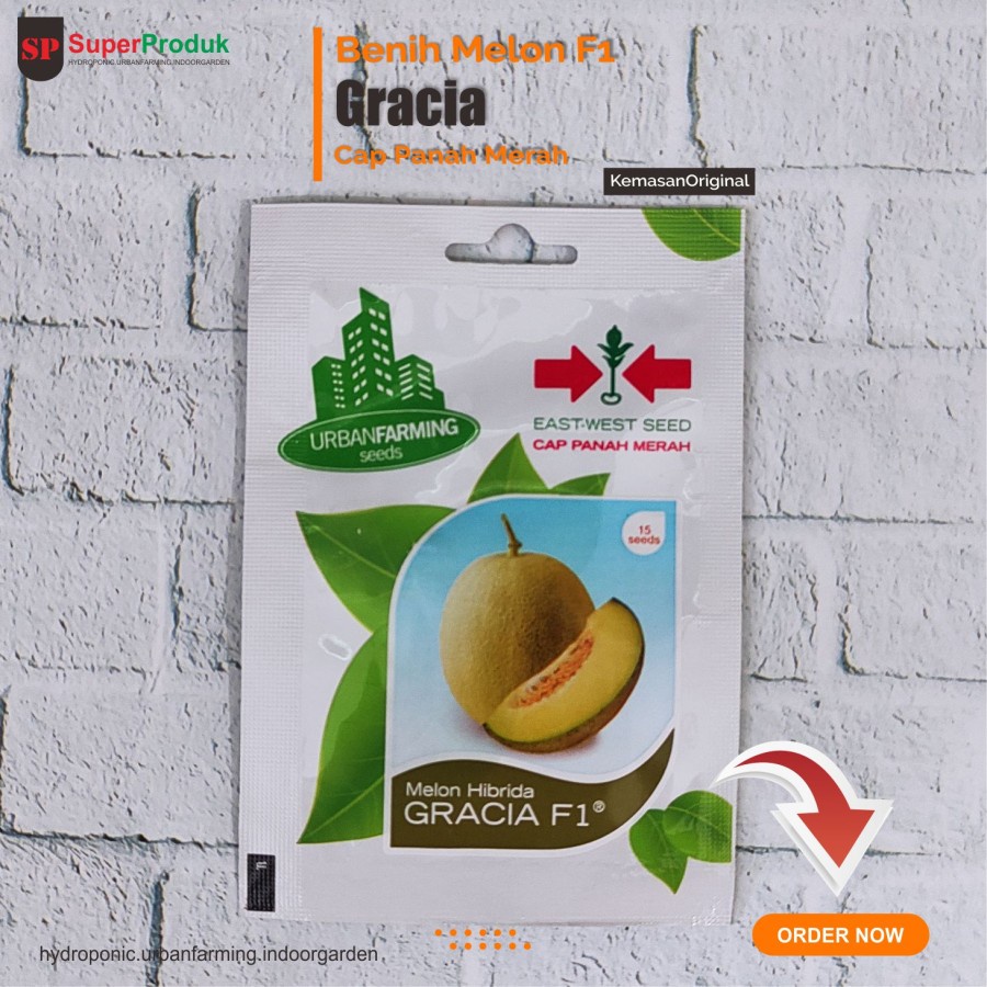 Benih Melon Gracia Cap Panah Merah - Urbanfarming