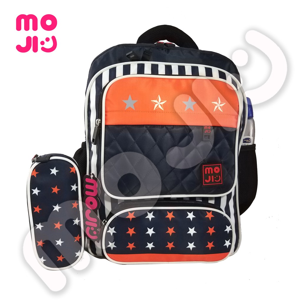 MOJI - TAS RANSEL ANAK UKURAN 16 INCH BAHAN NYLON / BACKPACK