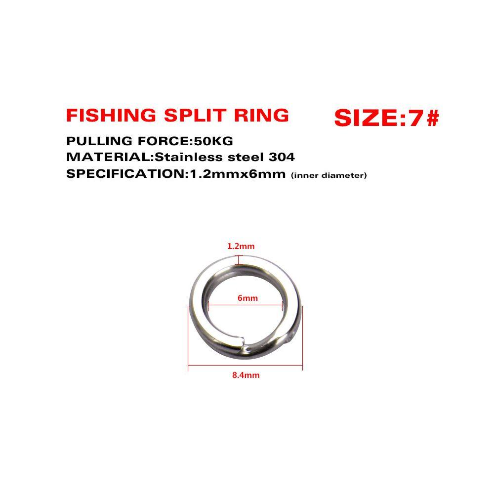 Top 200PCS Lot Konektor Ikan Tahan Lama Line Tackle Swivel Snap