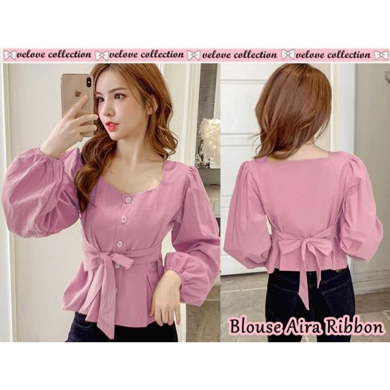 BISA COD BLOUSE AIRA LD 100CM PJG 58CM VO