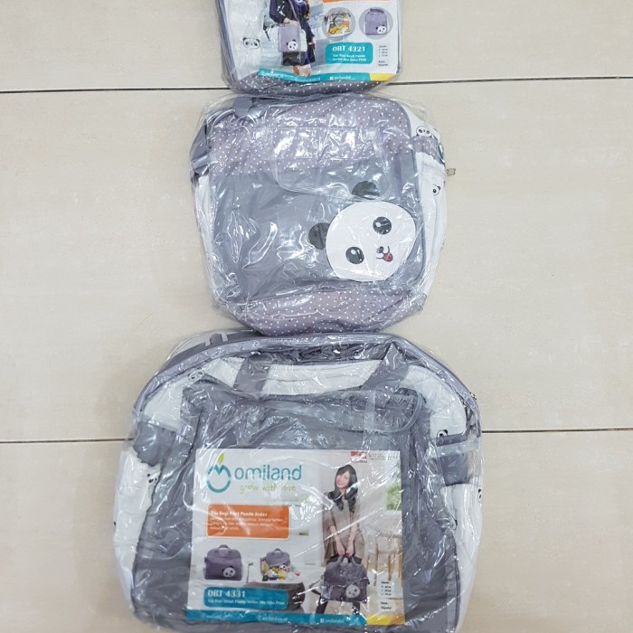 Tas Bayi Omiland OBT4331 Size Besar Panda Series