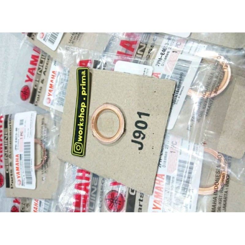 PAKING KENALPOT GASKET KNALPOT MIO M3 S Z FINO125 SOUL GT ORIGINAL ASLI YAMAHA