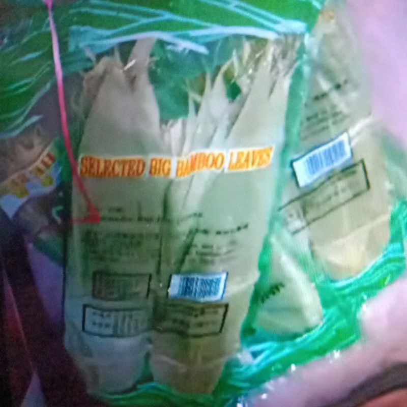 

DAUN BAK CANG HIJAU BAMBU SELECTED BIG BAMBOO LEAVES NATURE THE BEST Cang hiok mamata brand,AAA