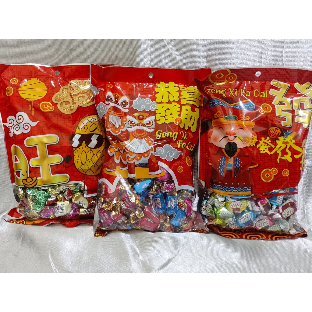 Permen Coklat Mix Imlek / CNY Candy / Campuran Permen coklat edisi CNY Imlek Manisan CNY