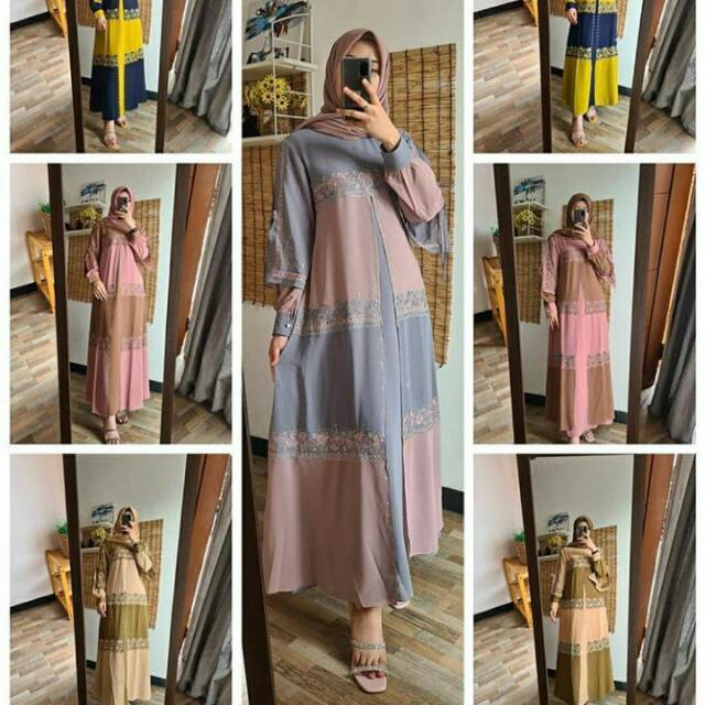 Set gamis zahrana