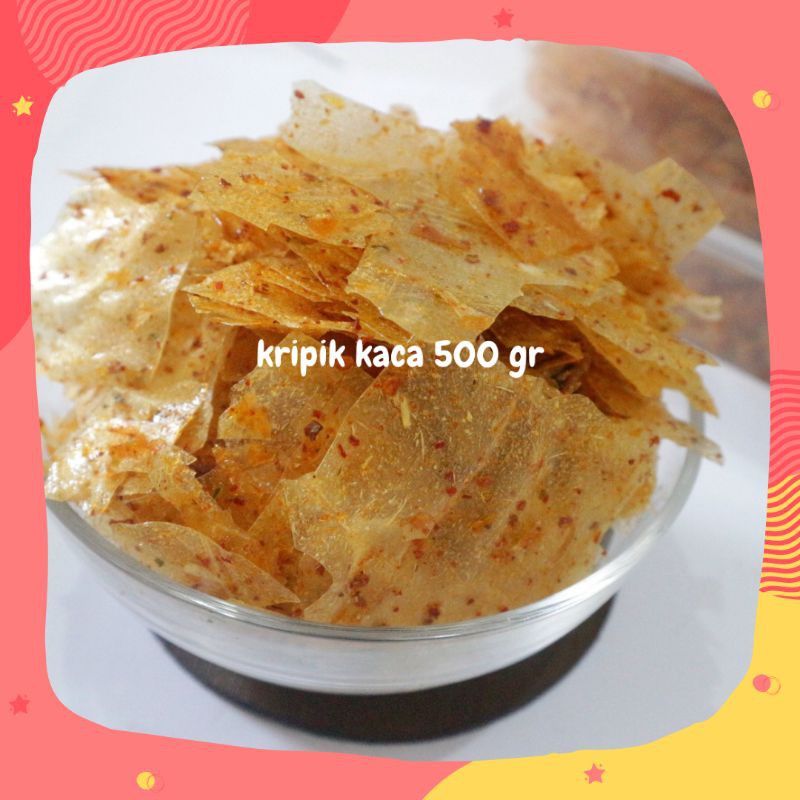 

Keripik Kripik Kaca 500gr